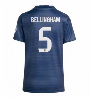 Real Madrid Jude Bellingham #5 Udebanetrøje Dame 2025-26 Kortærmet